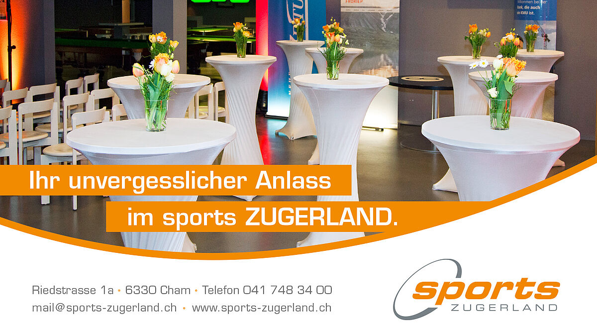 Screen Empfang Sports Zugerland